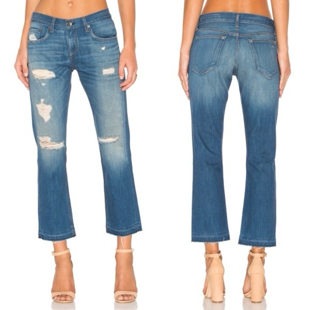 Rag & Bone Dre Low Rise Slim Boyfriend Jean, Size 25 (Excellent Condition)